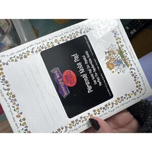 Vintage Encouraging Words Note Pad Christian Stationery 50 Sheets